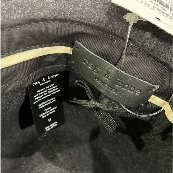 NWT . . .  Rag & Bone Floppy Wool Fedora  |  Mid Grey Melange main image 4